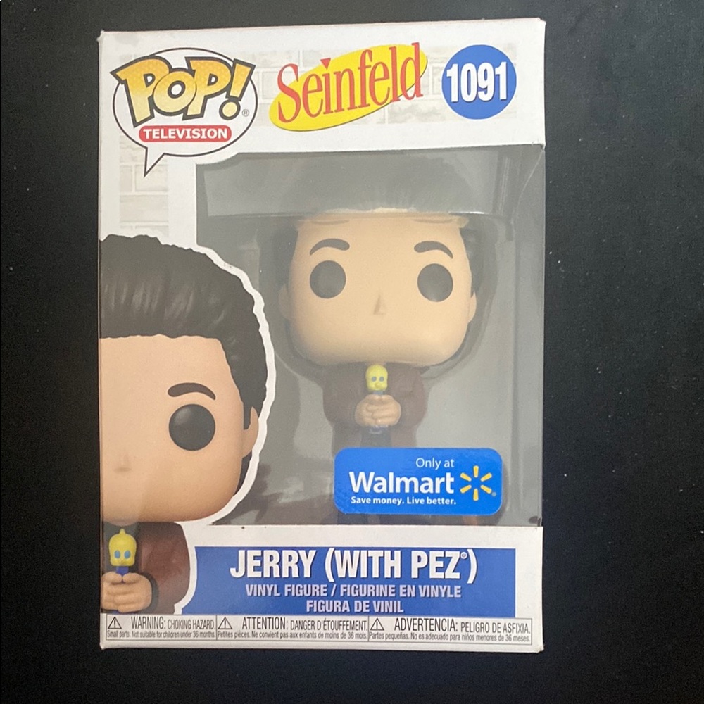 Funko Pop! Seinfeld Jerry (With Pez) Vinyl Figure